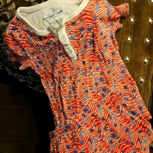 Vineyard Vines Red and Blue Wave Pajama Set ❣️